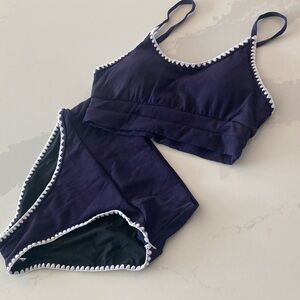 New Bikini Set with White Trim